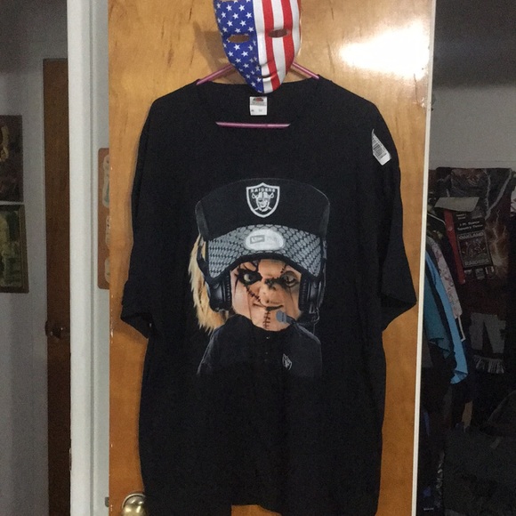 chucky raiders shirt
